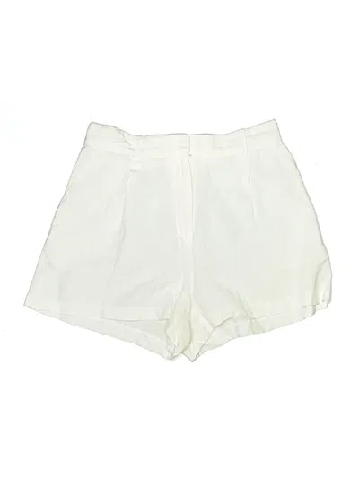 Pre-owned H&m Shorts In Ivory