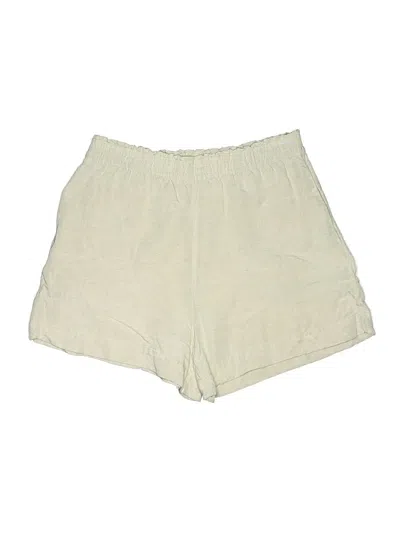 Pre-owned H&m Shorts In Ivory