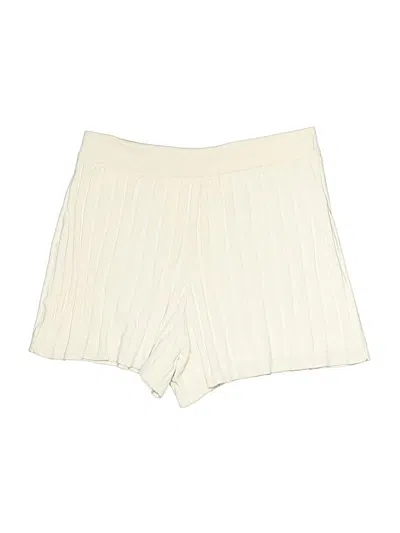Pre-owned H&m Shorts In Ivory