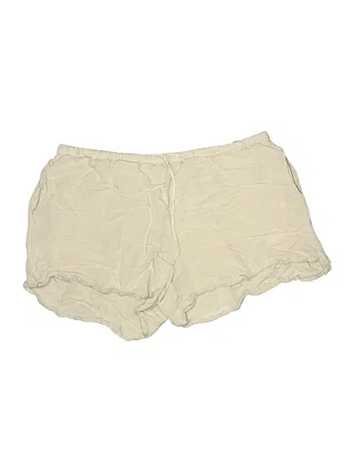 Pre-owned H&m Shorts In Ivory