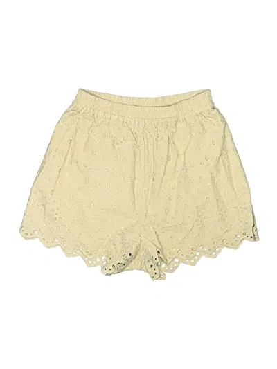 Pre-owned H&m Shorts In Ivory