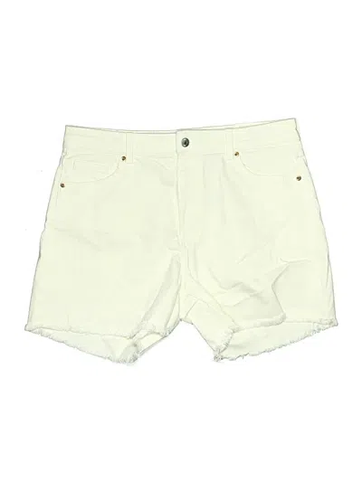 Pre-owned H&m Shorts In Ivory