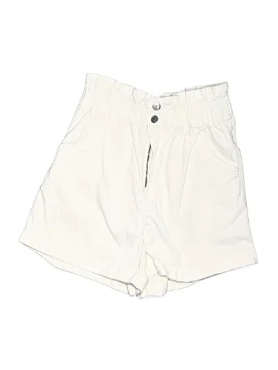Pre-owned H&m Shorts In Ivory