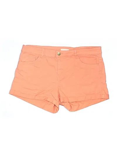 Pre-owned H&m Shorts In Orange