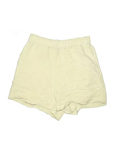Pre-owned H&m Shorts In Yellow
