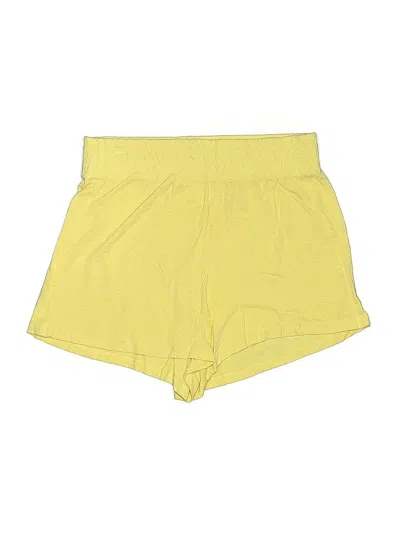 Pre-owned H&m Shorts In Yellow
