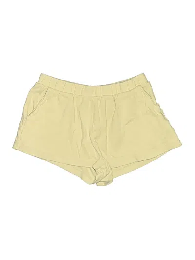 Pre-owned H&m Shorts In Yellow
