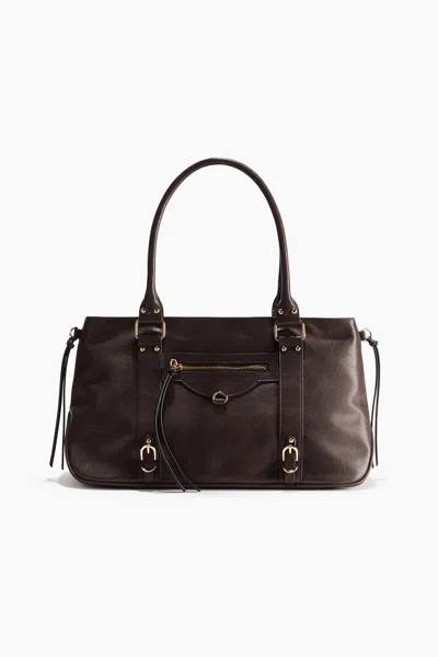 H&m Shoulder Bag In Dark Brown