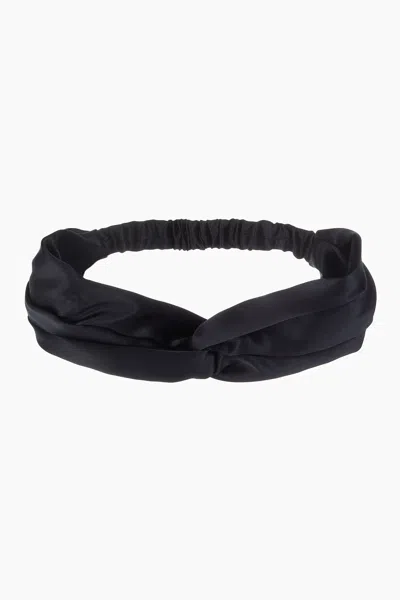 H&m Silk Beauty Hairband In Black