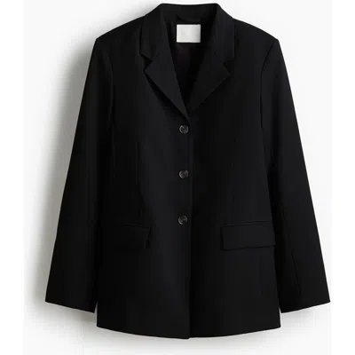 H&m Single-breasted Blazer In Black