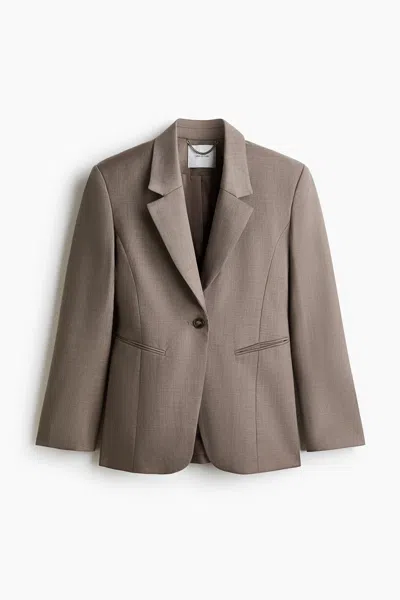 H&m Single-breasted Blazer In Multi