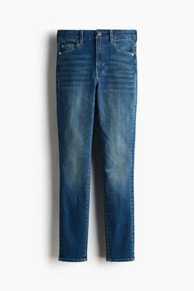 H&m Skinny High Jeans In Blue