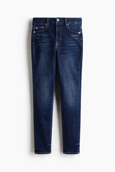 H&m Skinny High Jeans In Blue