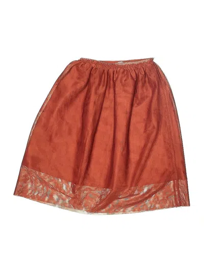 Pre-owned H&m Kids' Skirt In Orange