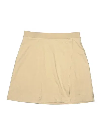 Pre-owned H&m Skort In Tan