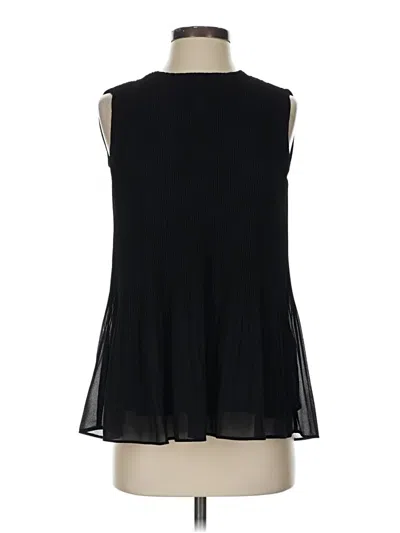 H&m Sleeveless Blouse In Black