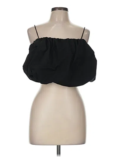 H&m Sleeveless Blouse In Black