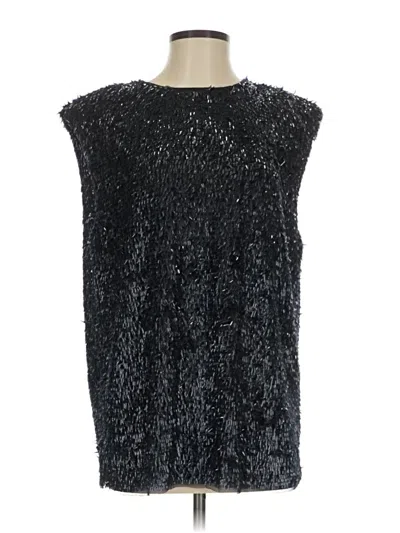 H&m Sleeveless Blouse In Black