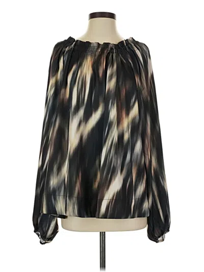 Pre-owned H&m Sleeveless Blouse In Gray