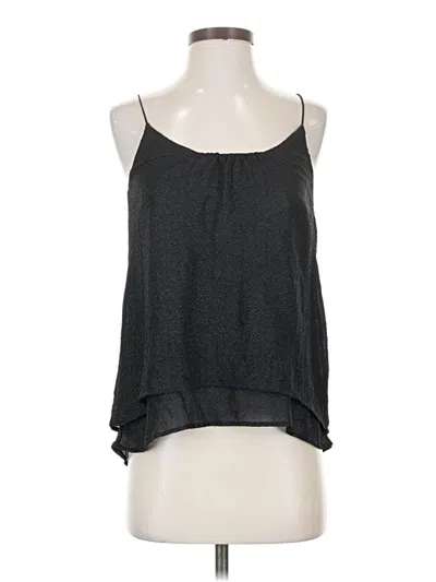 Pre-owned H&m Sleeveless Blouse In Gray