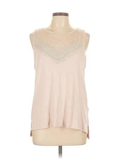 Pre-owned H&m Sleeveless Blouse In Pink