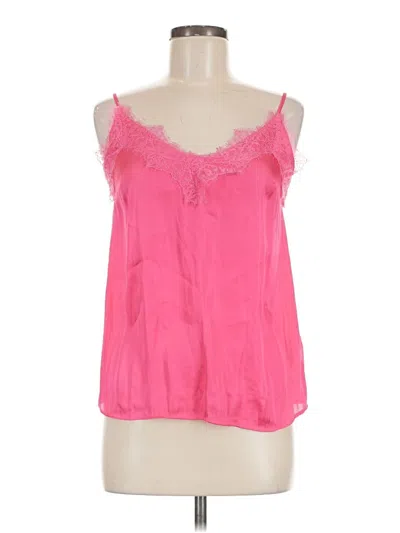 Pre-owned H&m Sleeveless Blouse In Pink