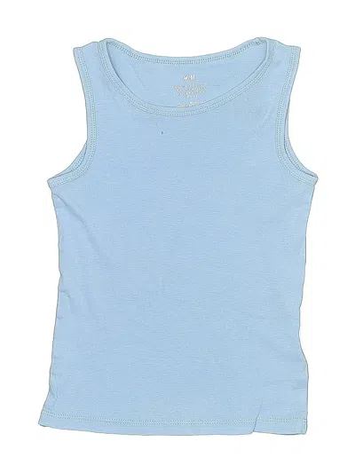 Pre-owned H&m Kids' Sleeveless T-shirt In Blue