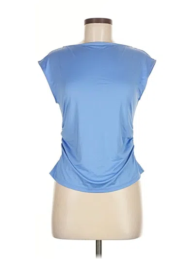 Pre-owned H&m Sleeveless T-shirt In Blue