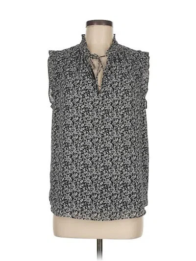 Pre-owned H&m Sleeveless T-shirt In Gray