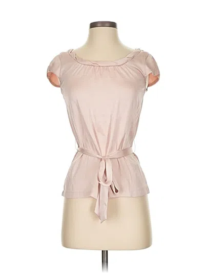 Pre-owned H&m Sleeveless T-shirt In Pink