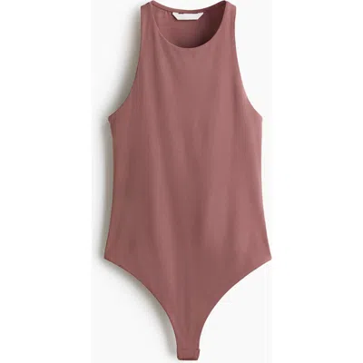 H&m Sleeveless Thong Body In Brown