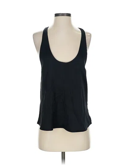 Pre-owned H&m Sleeveless Top Black Halter Neckline Tops
