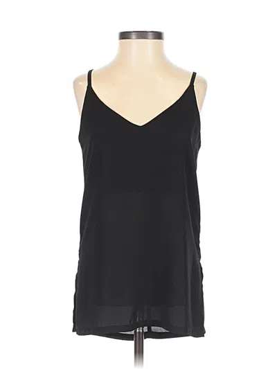 Pre-owned H&m Sleeveless Top Black Halter Neckline Tops
