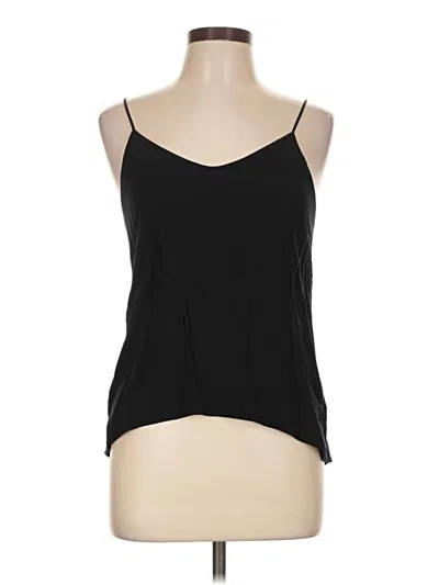 Pre-owned H&m Sleeveless Top Black Halter Neckline Tops