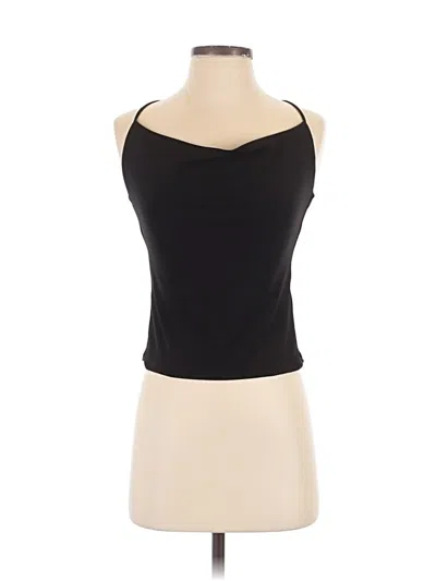 Pre-owned H&m Sleeveless Top Black Strapless Neckline Tops