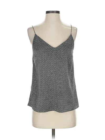 Pre-owned H&m Sleeveless Top Gray Halter Neckline Tops