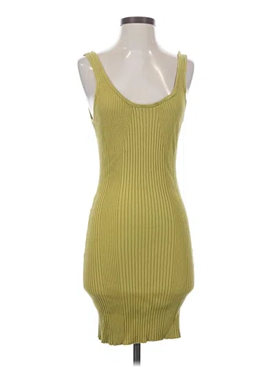 Pre-owned H&m Sleeveless Top Green Scoop Neck Tops