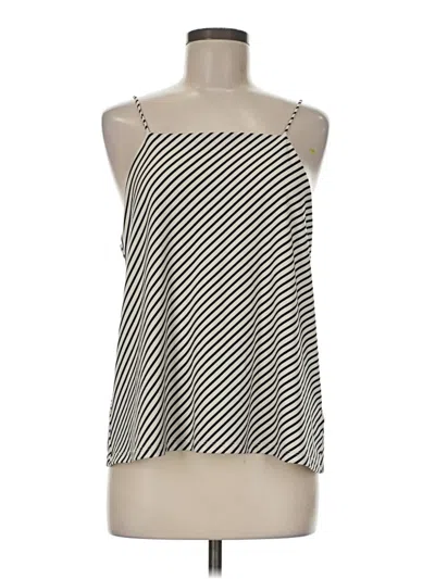 Pre-owned H&m Sleeveless Top Silver Halter Neckline Tops