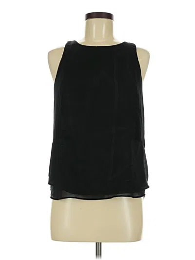 Pre-owned H&m Sleeveless T-shirt In Black