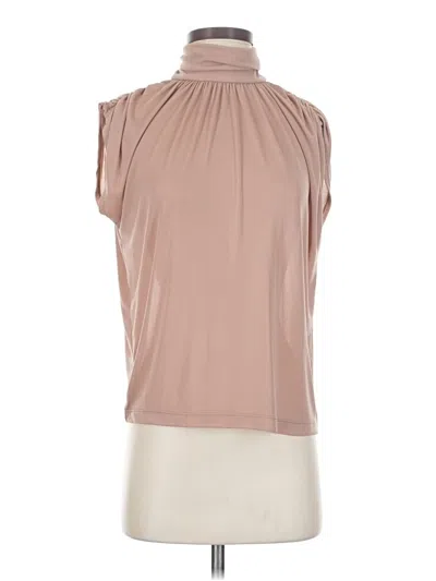 Pre-owned H&m Sleeveless T-shirt In Brown