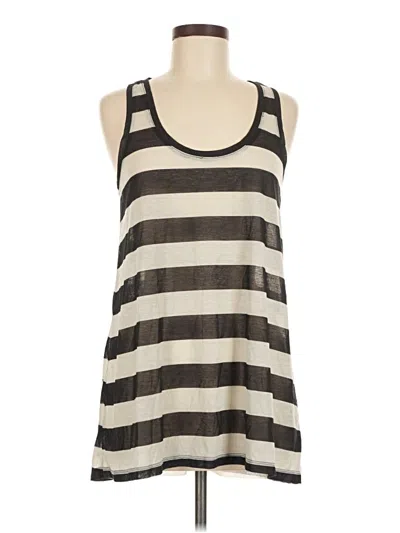 Pre-owned H&m Sleeveless T-shirt In Gray