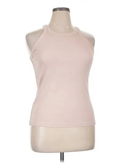 H&m Sleeveless T-shirt In Pink