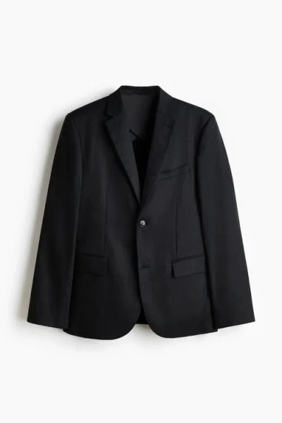H&M H&M SLIM FIT LINEN JACKET
