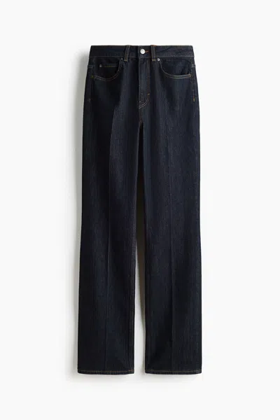 H&m Slim Low-waist Jeans In Blue