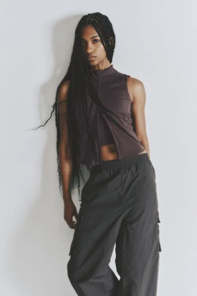 H&m Slim-fit Running Vest With Sculptmove In Purple