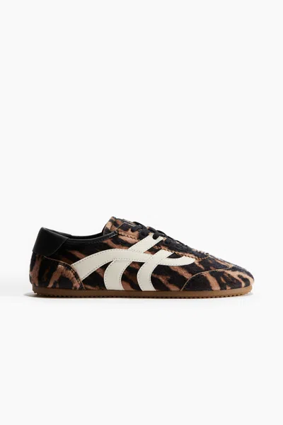 H&m Sneakers In Brown