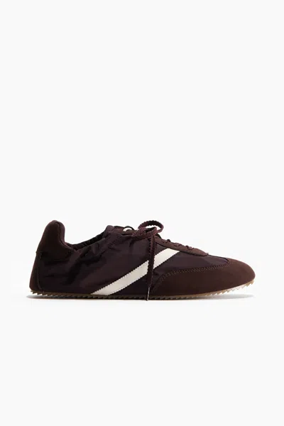 H&m Sneakers In Brown