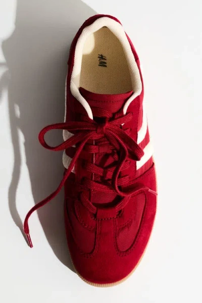H&m Sneakers In Red