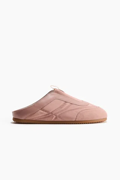 H&m Sneaker-style Mules In Pink
