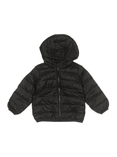 Pre-owned H&m Kids' Snow Jacket In Black